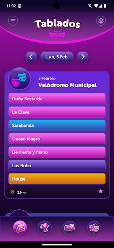 Android application Carnaval App screenshort