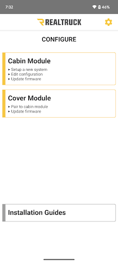 Android application RealTruck EQ Installer screenshort