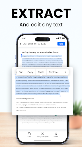 Screenshot of LightPDF Scanner: Scan & OCR