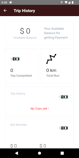 Android application Avnod Car screenshort
