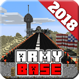2018 Minecraft Army Base Map MCPE icon
