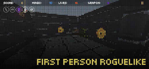 DUNGE: DUNGEON ESCAPE ASCII Screen 2