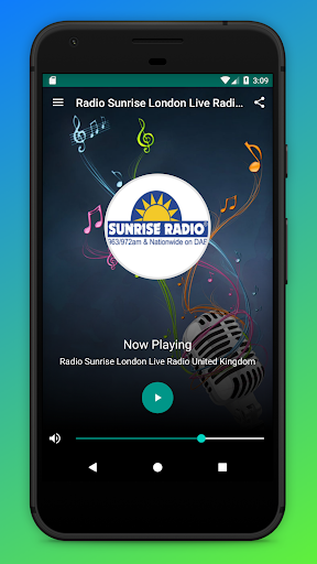 Android application Sunrise Radio London App UK screenshort