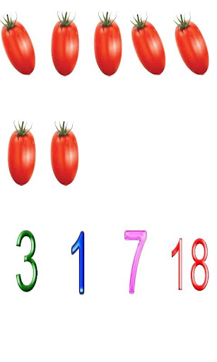 Kids numbers  counting game