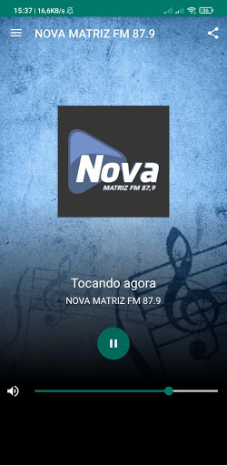 Android application NOVA MATRIZ FM 87.9 screenshort