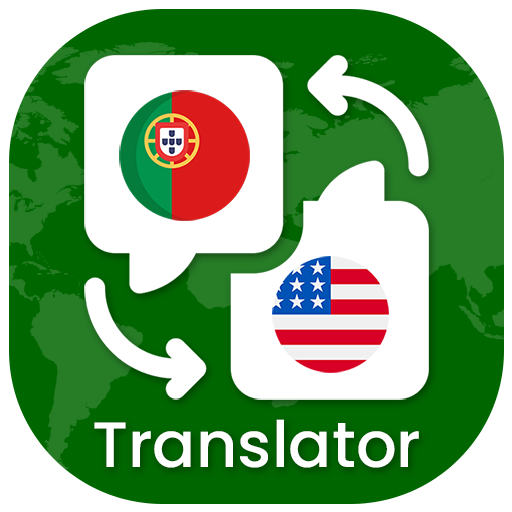 Portuguese English translator logo