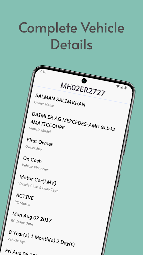 Vehicle Detail  Challan info