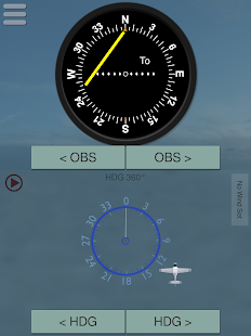 Radio Navigation Aids Trainer Screenshot