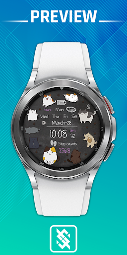 Android application BFF44 - Blackboard Art Cats screenshort