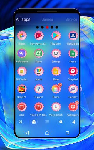 Android mobile Theme Screen 3