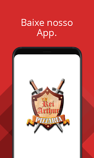 Android application Pizzaria Rei Arthur screenshort