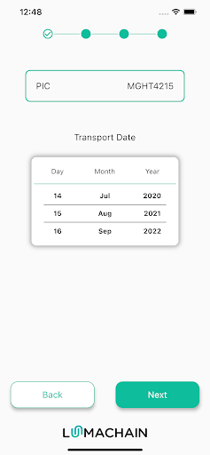 Android application Lumachain Paper Trail screenshort