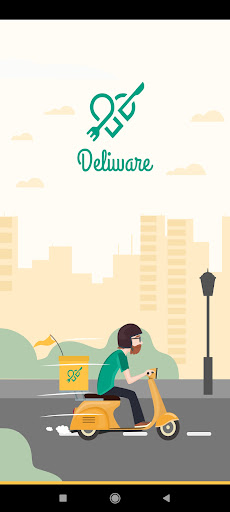 Android application DeliWare Partner screenshort