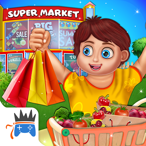 Supermarket Kids Shopping  Icon