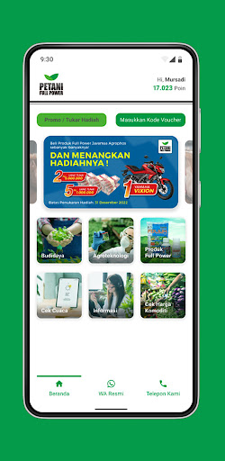 Android application Petani Full Power screenshort