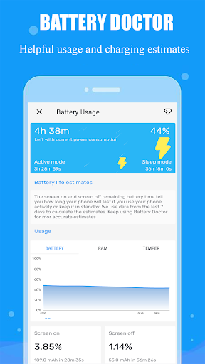 Battery Doctor, Junk Cleaner 10