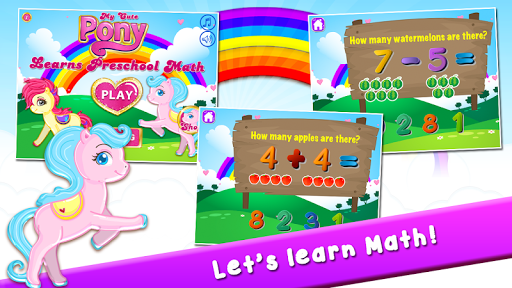 Pony Learns Preschool Math screenshots 1