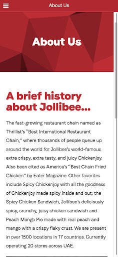 Jollibee UAE Screen 3