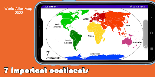 World Atlas Map Screen 3