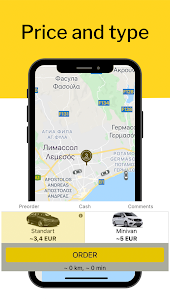 Alfa для заказа такси на Кипре
