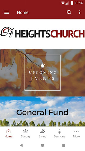 Screenshot of Heights Church SC