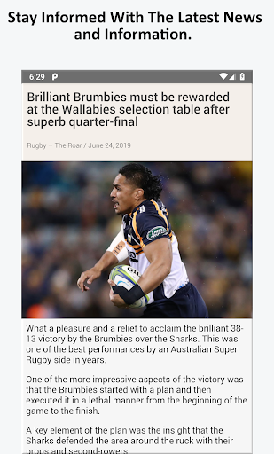Rugby News Screen 2