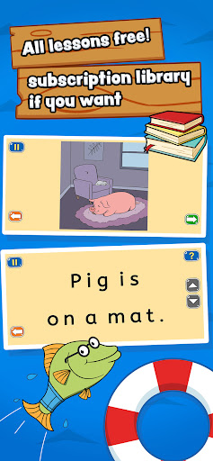 All Aboard learn to read app Screen 3