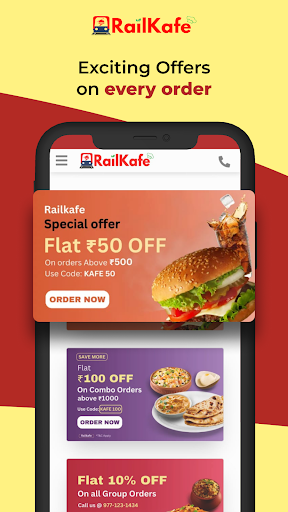 RailKafe- Food in Train