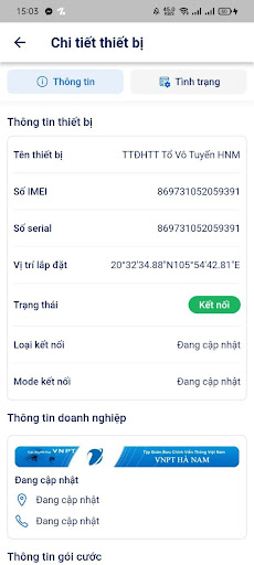 Cảnh báo sự cố Screen 3