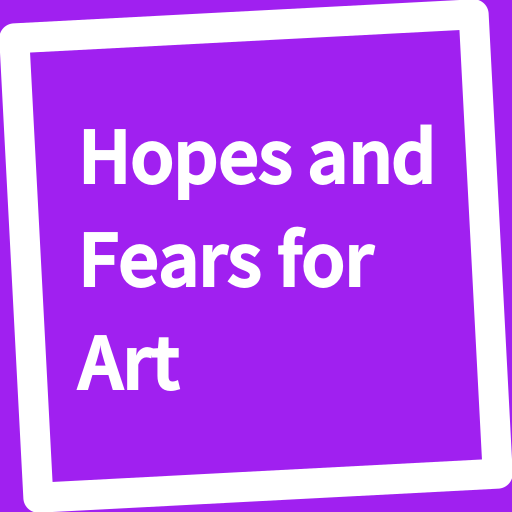 Book, Hopes and Fears for Art logo