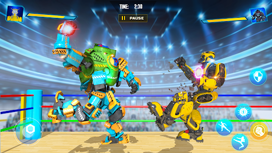 Ultimate Robot Ring Boxing 3d