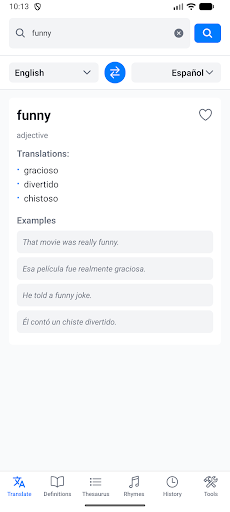 App screenshot