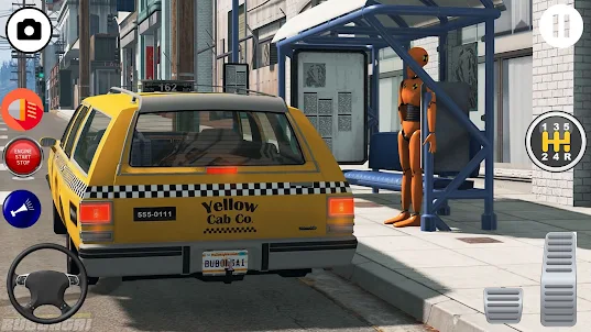 택시 운전 게임  택시 게임 도시 택시 운전 시뮬레이터