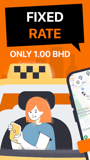 Android application Bahrain Taxi: Request Ride screenshort