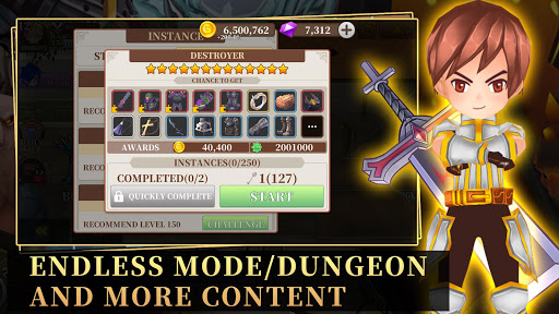 Endless Quest: Hades Blade - Free idle RPG Games 1.38 Screenshots 8
