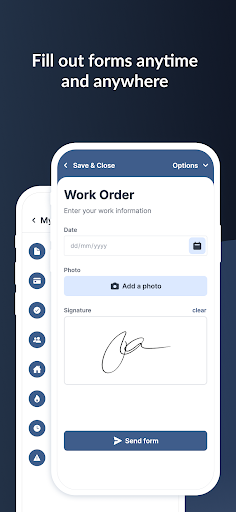 Android application MoreApp Forms screenshort
