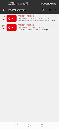 Turkey VPN - TR VPN Screen 2