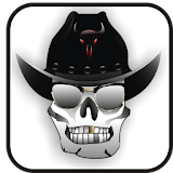 Cowboy Skull doo-dad icon