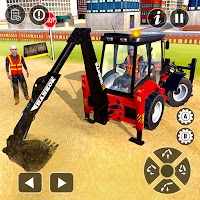 JCB Excavator Crane 2021: 3D City Construction