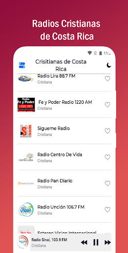 Radios Cristiana de Costa Rica Screen 3