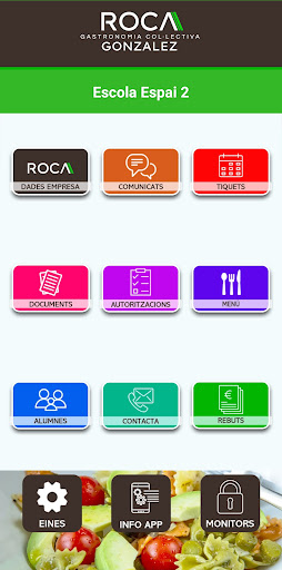 Android application Roca González screenshort