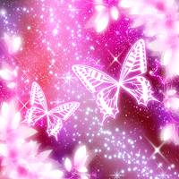 Wallpaper Cosmic Butterflies