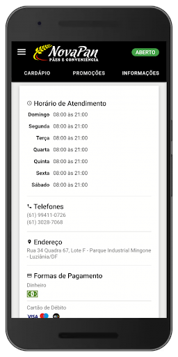 NovaPan Pães e Conveniência Screen 2