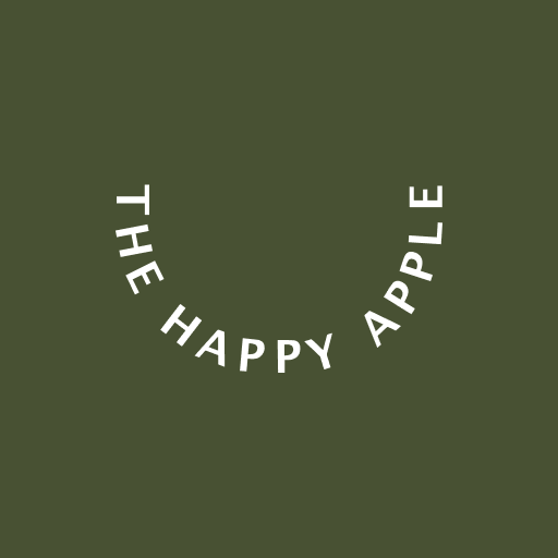 The Happy Apple logo