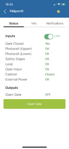 TeknoLink Connect Screen 2