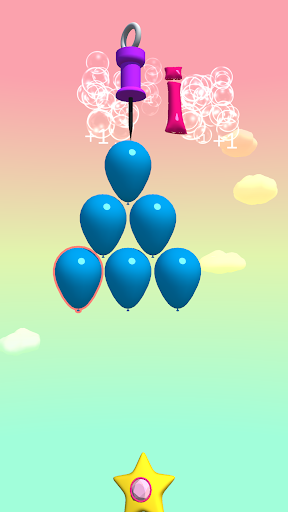 Android application Bubble Balloons screenshort