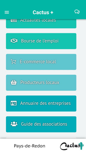 Android application Cactus pays de Redon screenshort