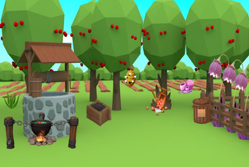 Escape:Tropical Cartoon Island Screen 2