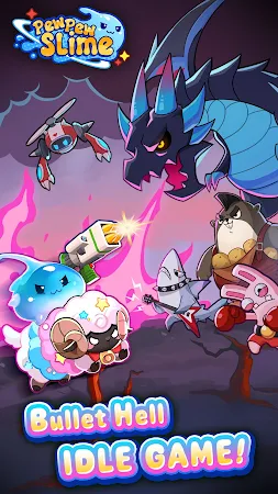 Game screenshot Pew Pew Slime - Idle RPG mod apk