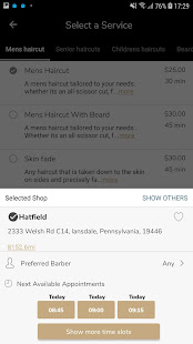 Parker's Barber Shop App 19.20.0 APK screenshots 4